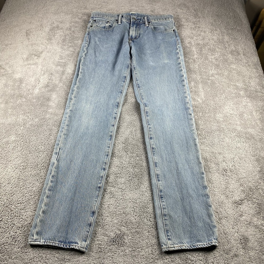 Levis 511 Slim Fit‎ Jeans Mens 30x32 Blue Light Wash Low Rise